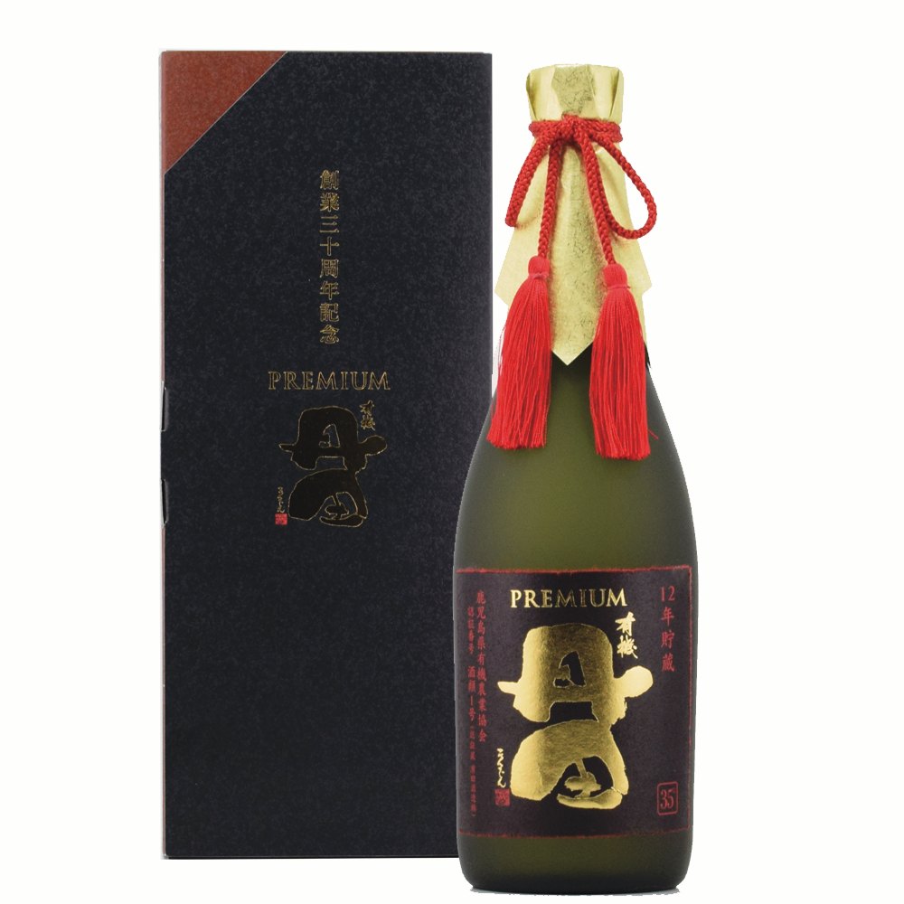 【送料無料】PREMIUM 有機丹田 35度 720ml 化粧箱入 芋焼酎 濱田酒造
