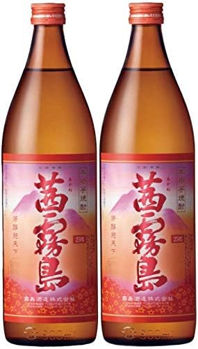 【送料無料】茜霧島 25度 900ml×2 芋焼酎 霧島酒造