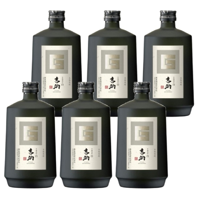 【送料無料】芋麹 吉助 白 25度 720ml×6 芋焼酎 霧島酒造