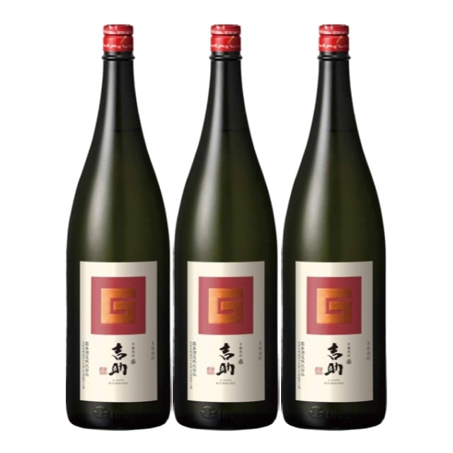 【送料無料】芋麹 吉助 赤 25度 1800ml×3 芋焼酎 霧島酒造