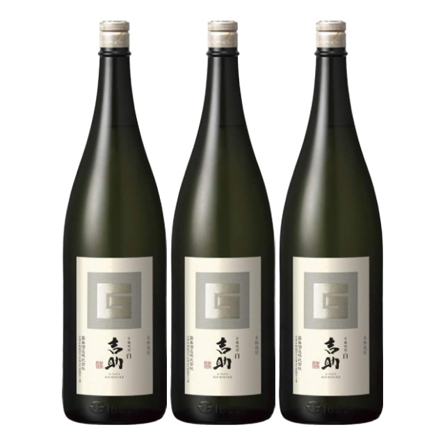 【送料無料】芋麹 吉助 白 25度 1800ml×3 芋焼酎 霧島酒造