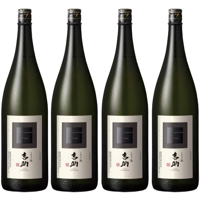 【送料無料】芋麹 吉助 黒 25度 1800ml×4 芋焼酎 霧島酒造