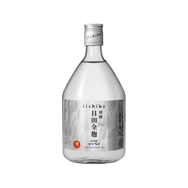 特撰いいちこ日田全麹 25度 720ml瓶 竹炭濾過全麹仕込麦焼酎 三和酒類 大分県
