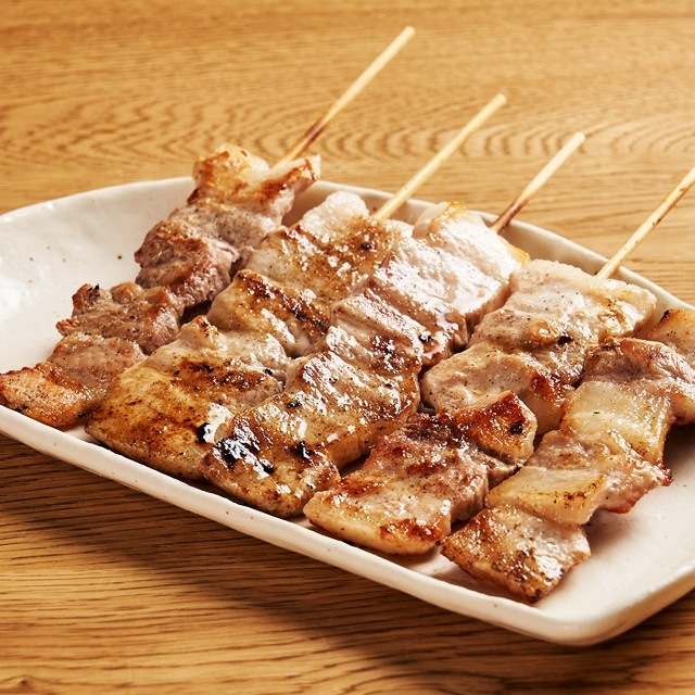 カノミ　鹿児島県産　黒豚バラ　30g　5本入　　送料無料 産地直送 同梱・代引不可　鹿児島産黒豚 豚串 焼き鳥 バーベキュー BBQ 晩酌おつまみ