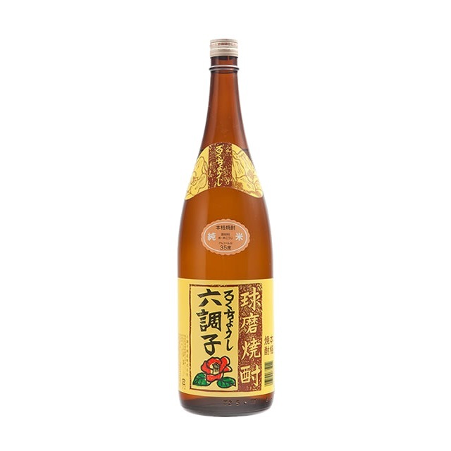 六調子 本吟 35度 1800ml瓶 米焼酎 六調子酒造 熊本県 化粧箱なし