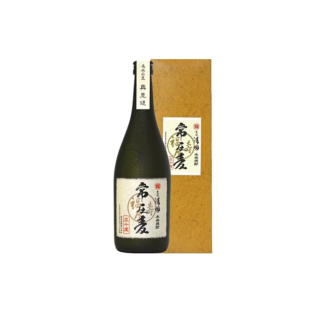 豊後の清明 常圧蒸留 30度  720ml 化粧箱入 熟成麦焼酎 米麹使用 萱島酒類 大分県