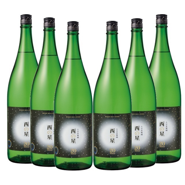 【送料無料】西の星 20度 1800ml×6本 麦焼酎 三和酒類 大分県