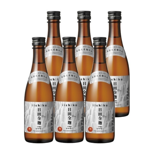 【送料無料】特撰いいちこ日田全麹 25度 225ml×6本 瓶 竹炭濾過全麹仕込麦焼酎 三和酒類 大分県