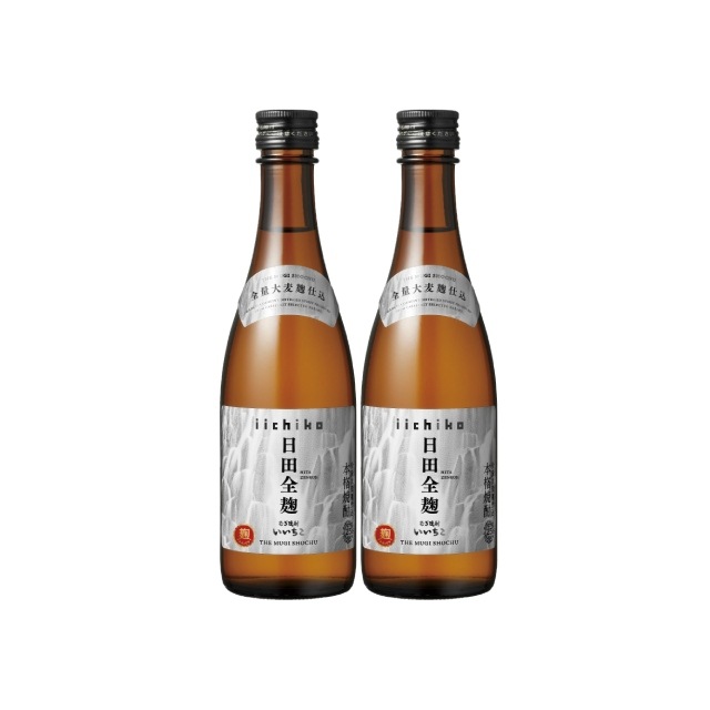 【送料無料】特撰いいちこ日田全麹 25度 225ml×2本 瓶 竹炭濾過全麹仕込麦焼酎 三和酒類 大分県