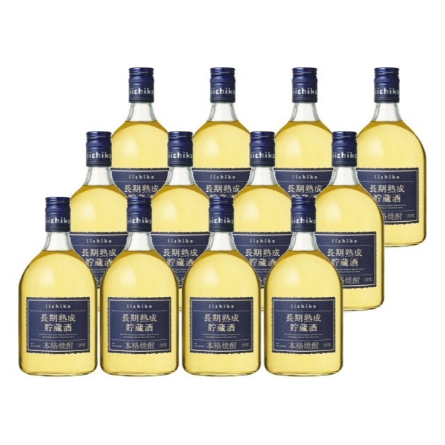 【送料無料】いいちこ長期熟成貯蔵酒 20度 720ml×12本 瓶 麦焼酎 三和酒類 大分県