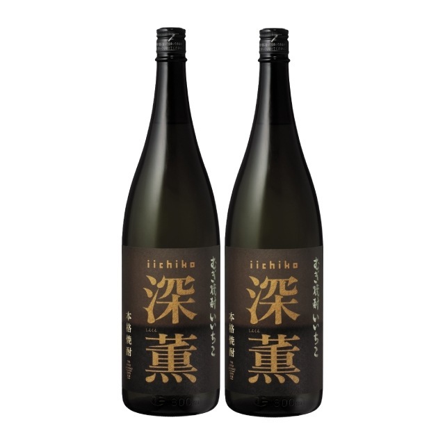 【送料無料】いいちこ深薫(しんくん) 25度 1800ml×2本 麦焼酎 三和酒類 大分県