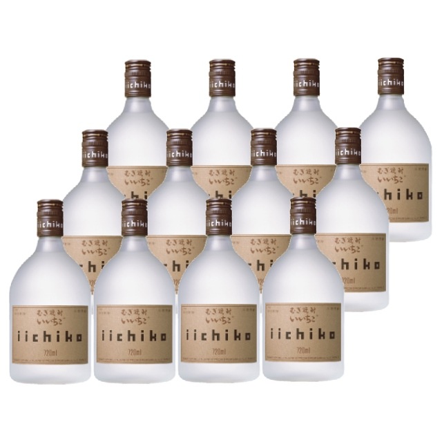 【送料無料】いいちこシルエット 25度 720ml×12本 麦焼酎 三和酒類 大分県