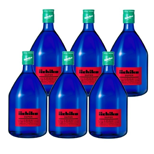 【送料無料】いいちこ スーパー 25度 720ml×6本 麦焼酎 三和酒類 大分県