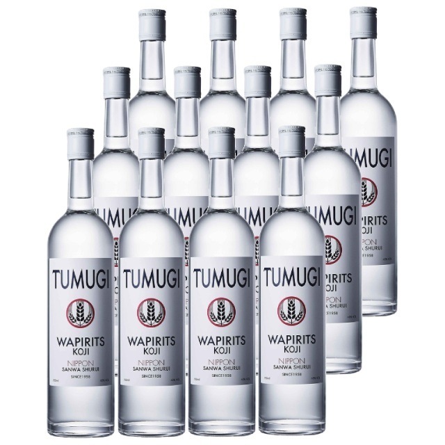 【送料無料】WAPIRITS TUMUGI(つむぎ) 40度 750ml×12本 瓶 スピリッツ 三和酒類 大分県