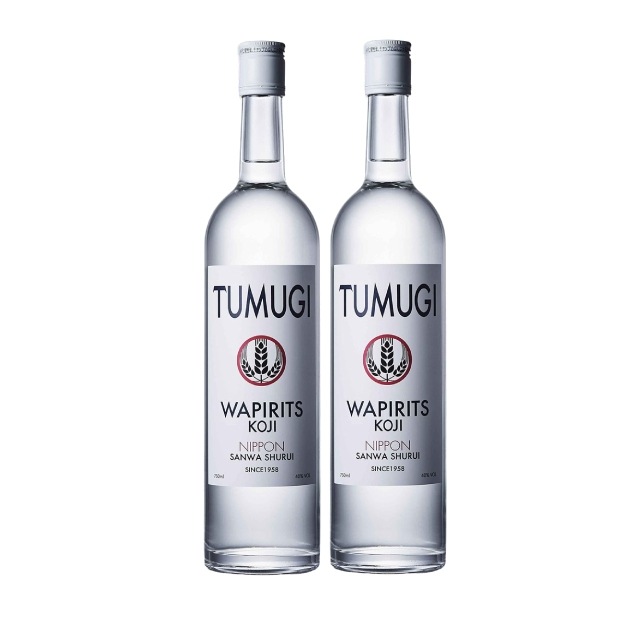 【送料無料】WAPIRITS TUMUGI(つむぎ) 40度 750ml×2本 瓶 スピリッツ 三和酒類 大分県
