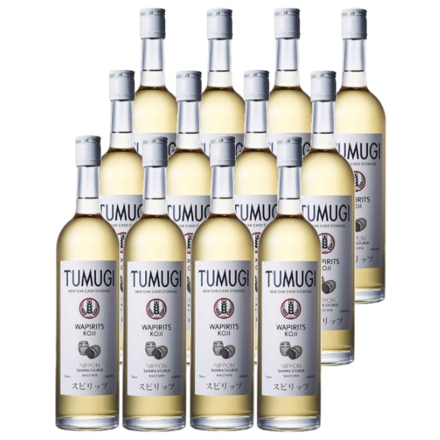 【送料無料】TUMUGI(つむぎ) NEW OAK CASK STORAGE 43度 750ml×12本 三和酒類 大分県