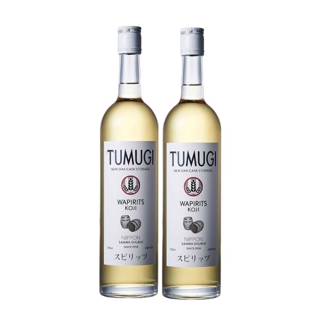 【送料無料】TUMUGI(つむぎ) NEW OAK CASK STORAGE 43度 750ml×2本 三和酒類 大分県