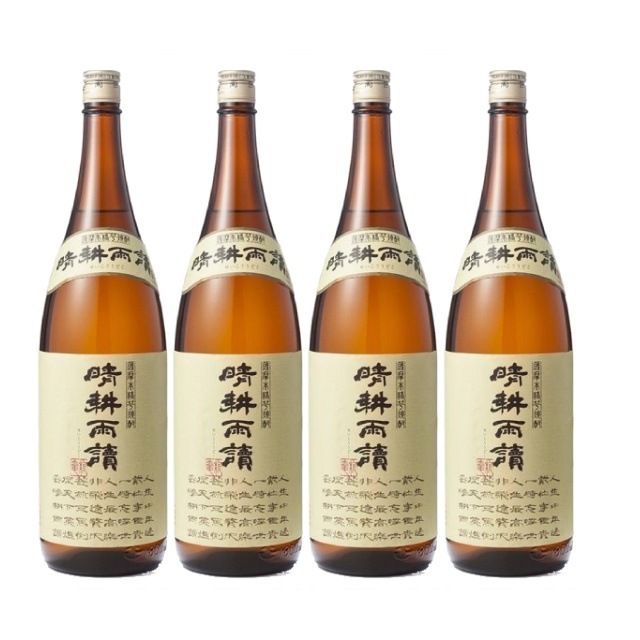 【送料無料】晴耕雨読(せいこううどく) 25度 1800ml×4本 芋焼酎 佐多宗二商店 鹿児島