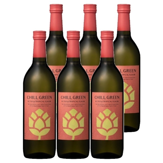 【送料無料】2025年2月25日より出荷予定！チルグリーン bitter&tropical 25度 720ml×6本 麦焼酎 濱田酒造
