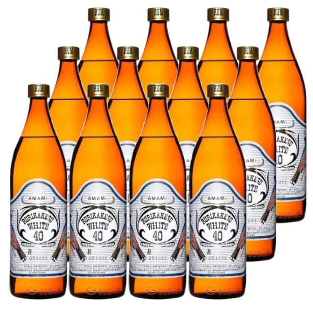 ルリカケス ホワイト 40度 900ml×12本 ジャパニーズラム酒 高岡醸造