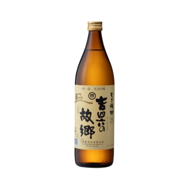 吉四六の故郷 25度 900ml 麦焼酎 二階堂酒造 大分