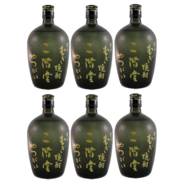 【送料無料】二階堂 やつがい 30度 720ml×6本 麦焼酎 二階堂酒造 大分