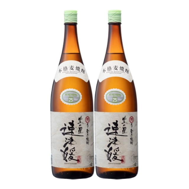 【送料無料】速津媛(はやつひめ)  トヨノホシ 25度 1800ml×2本 麦焼酎 二階堂酒造 大分