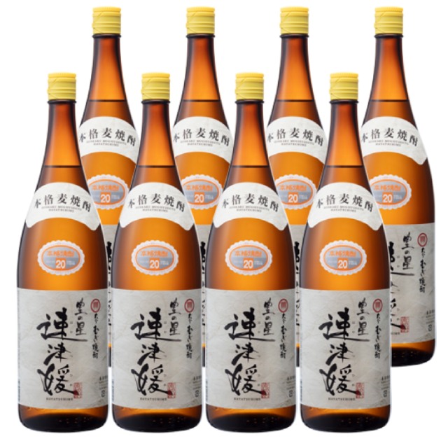【送料無料】速津媛(はやつひめ)  トヨノホシ 20度 1800ml×8本 麦焼酎 二階堂酒造 大分