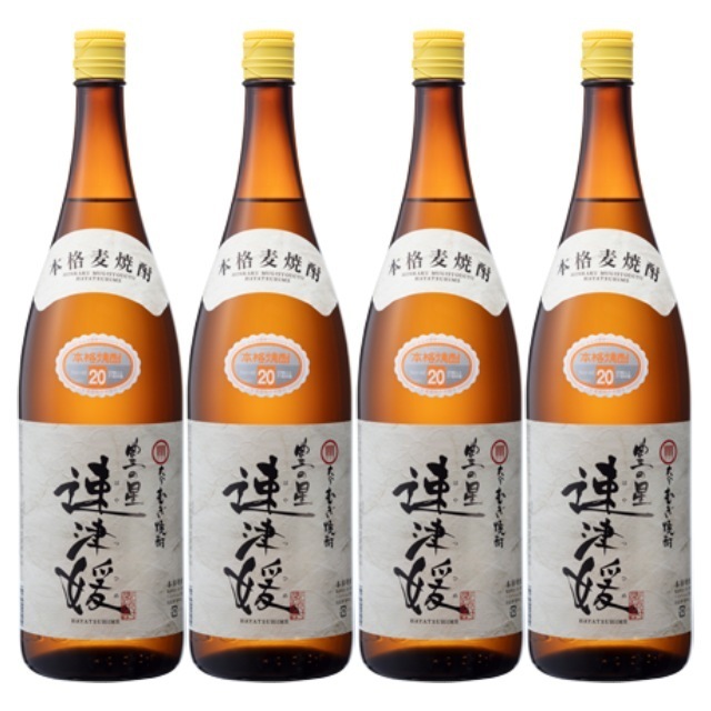 【送料無料】速津媛(はやつひめ)  トヨノホシ 20度 1800ml×4本 麦焼酎 二階堂酒造 大分