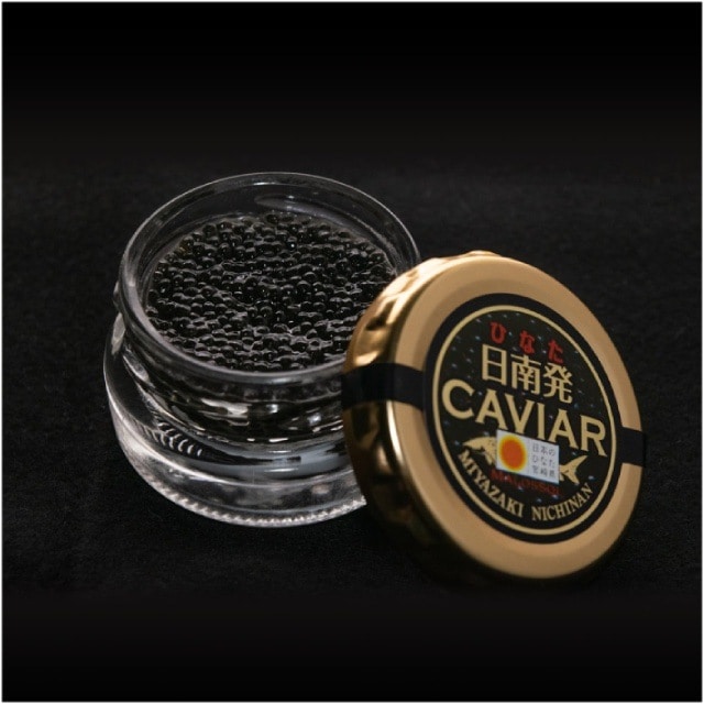【送料無料】日南発(ひなた)キャビア 20g×3個 宮崎県日南 caviar 産地直送/代引不可/同梱不可