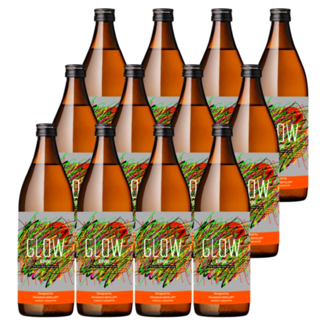 【送料無料】2025年3月17日より出荷予定！GLOW EP08 The sun also rises on you 25度 900ml×12本 芋焼酎 若潮酒造