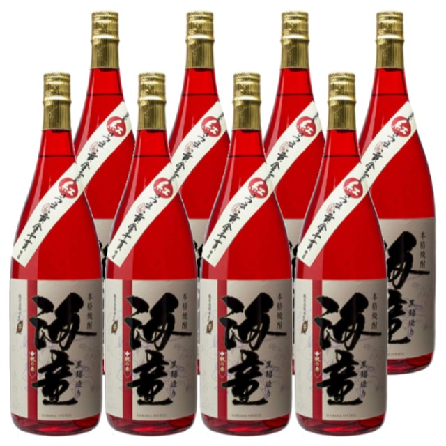 【送料無料】海童(かいどう) 祝の赤 箱入 25度 1800ml×8本 芋焼酎 濱田酒造 鹿児島
