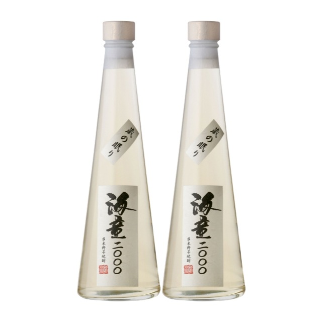 【送料無料】海童(かいどう)2000 蔵の眠り 化粧箱入 35度 500ml×2本 瓶 樫樽貯蔵芋焼酎 濱田酒造