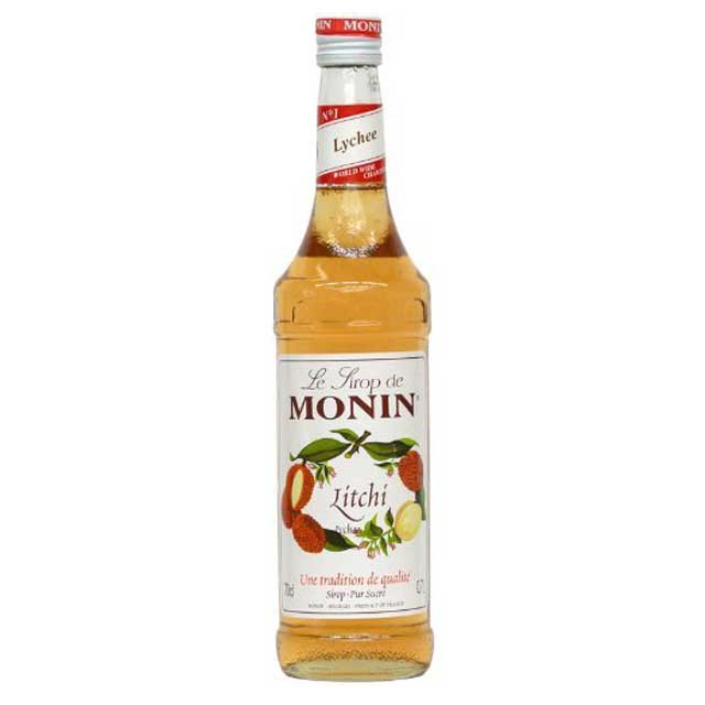 モナン ライチシロップ 瓶 700ml