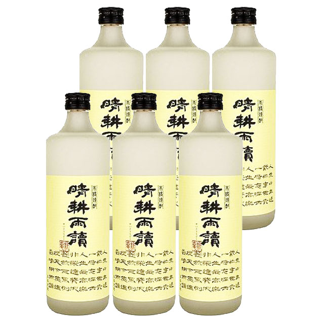 【送料無料】晴耕雨読 白麹 (せいこううどく)25度 720ml×6本 芋焼酎 佐多宗二商店