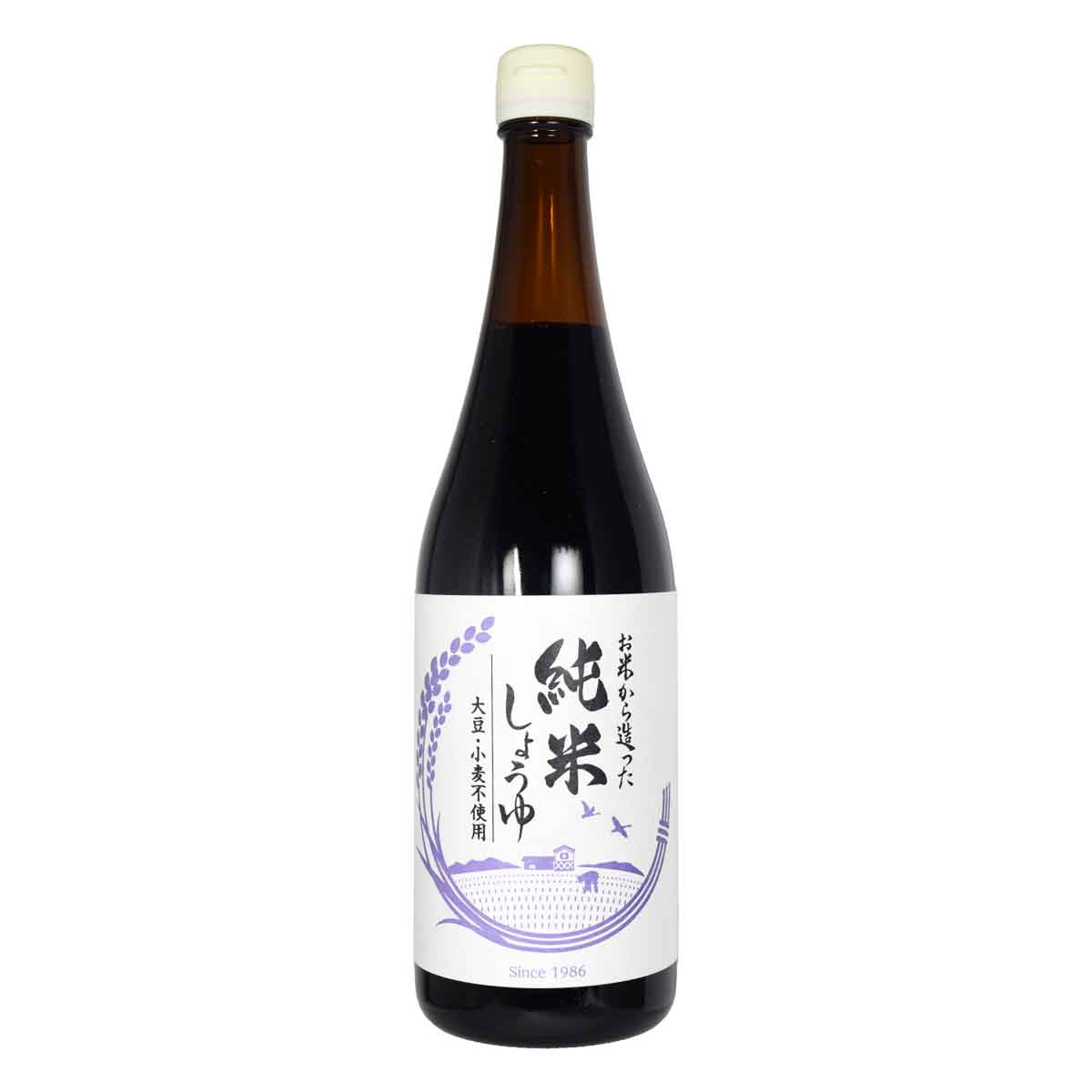 ［大豆、小麦不使用］ お米から造った純米しょうゆ 720ml 大正屋?油 島根県