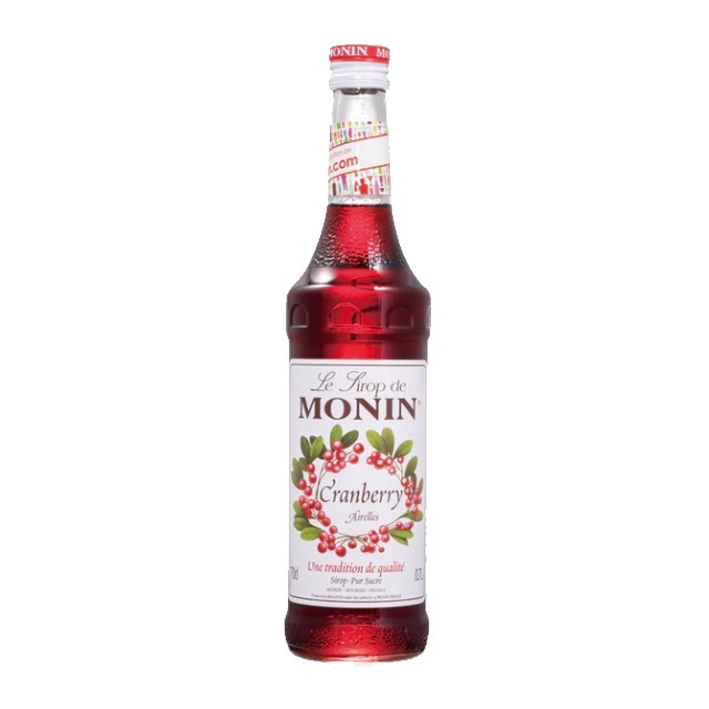 モナン クランベリーシロップ 瓶 700ml