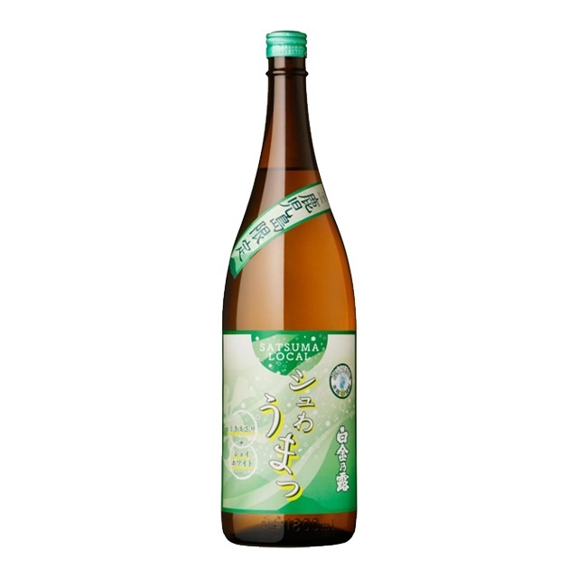 鹿児島限定 シュわうま 白金乃露 25度 1800ml 芋焼酎 白金酒造