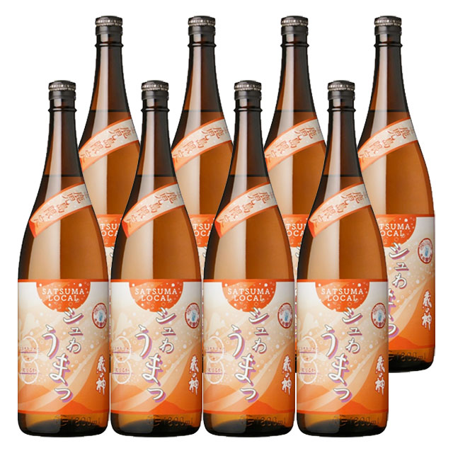 【送料無料】鹿児島限定 シュわうまっ 蔵の神 25度 1800ml×8本 芋焼酎 山元酒造