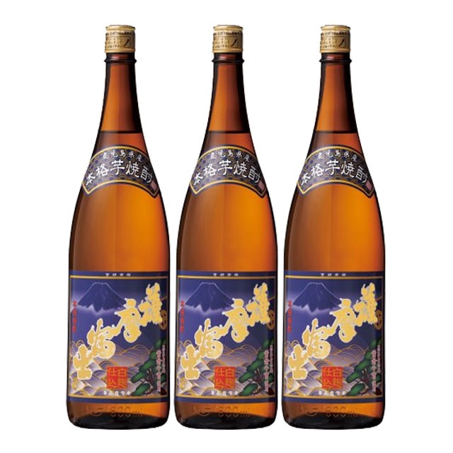 【送料無料】薩摩富士 25度 1800ml×3本 芋焼酎 濱田酒造
