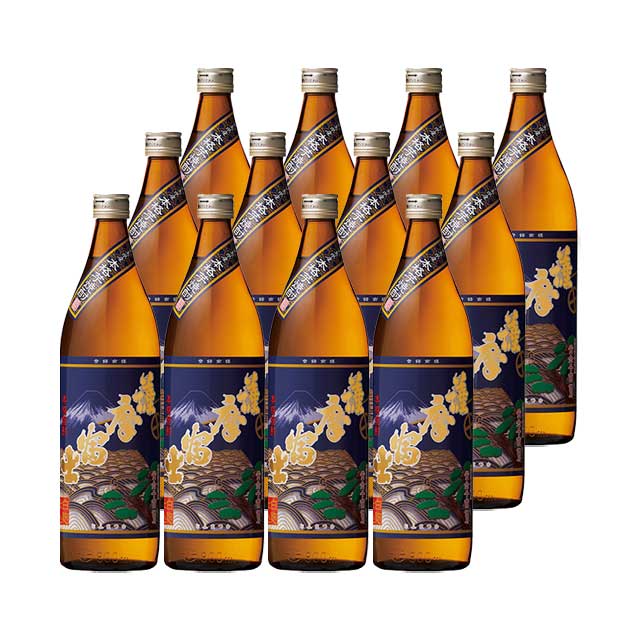 【送料無料】薩摩富士 25度 900ml×12本 芋焼酎 濱田酒造
