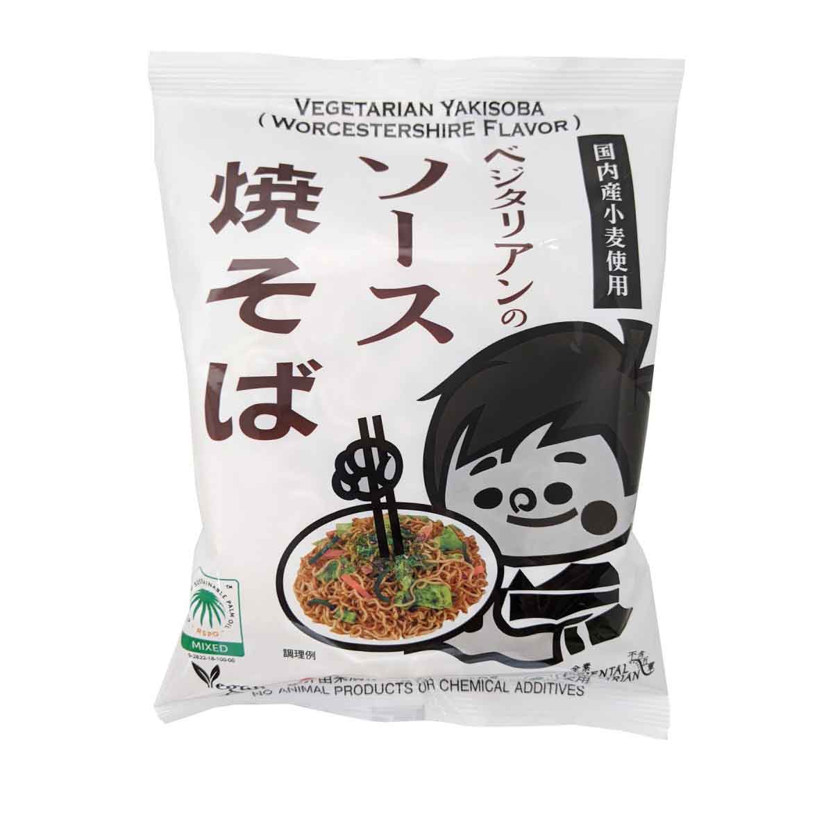 ［賞味期限2025年9月12日］桜井 ベジタリアンのソース焼そば 118g インスタント?