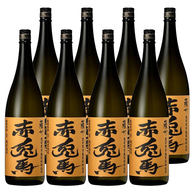 【送料無料】薩州 赤兎馬(せきとば)甕貯蔵 芋麹製焼酎使用 25度 1800ml×8本 芋焼酎 薩洲濱田屋伝兵衛