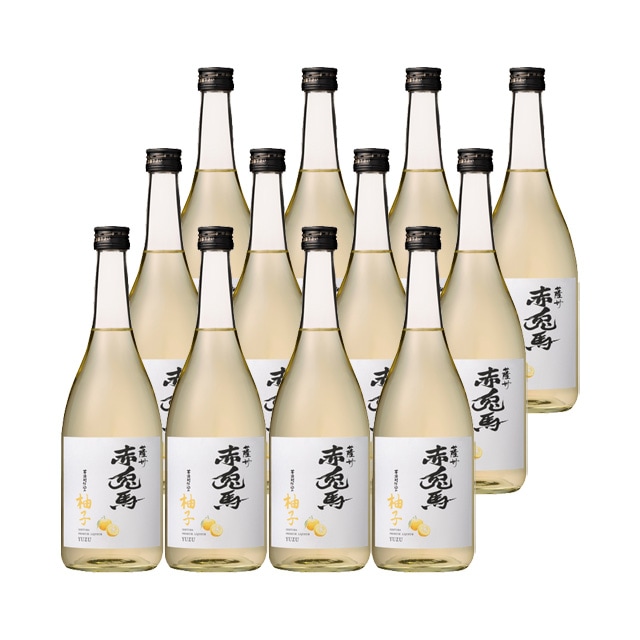 【送料無料】赤兎馬柚子(せきとば) 14度 720ml×12本 薩洲濱田屋伝兵衛