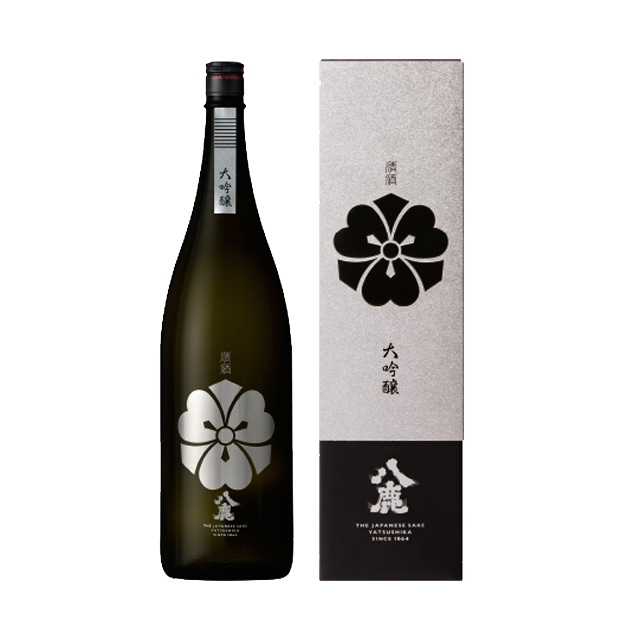 八鹿 大吟醸（銀）15度 1800ml瓶 八鹿酒造 大分県 化粧箱入