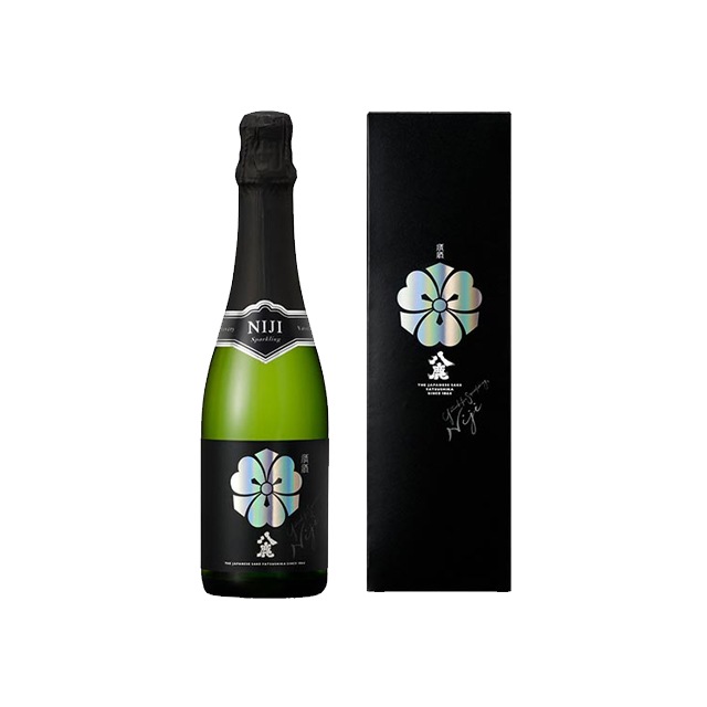 純米 日本酒スパークリング Niji 虹 8度 360ml 八鹿酒造