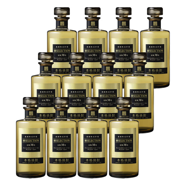 【送料無料】綾セレクション 38度 720ml×12本 化粧箱入 麦焼酎 雲海酒造