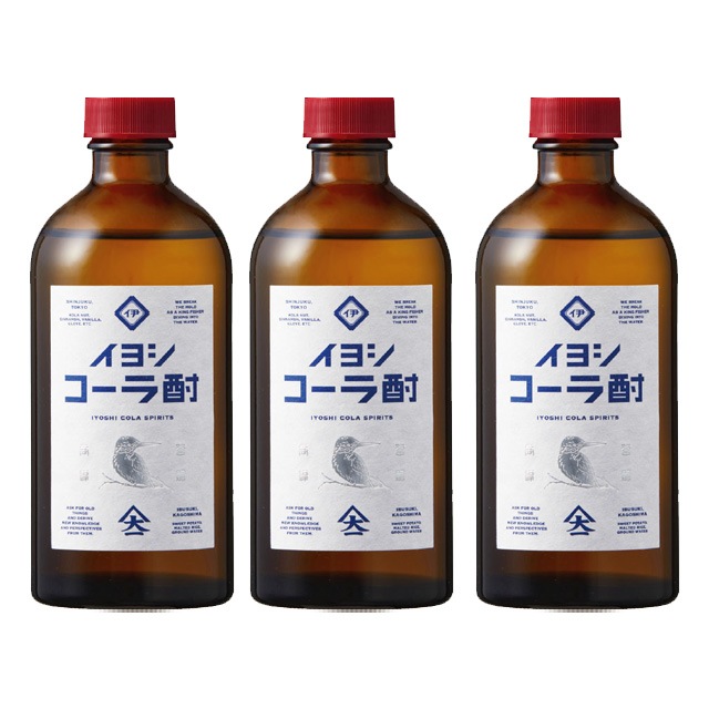 【送料無料】伊良コーラ酎(イヨシ) 45度 300ml×3本 大山甚七