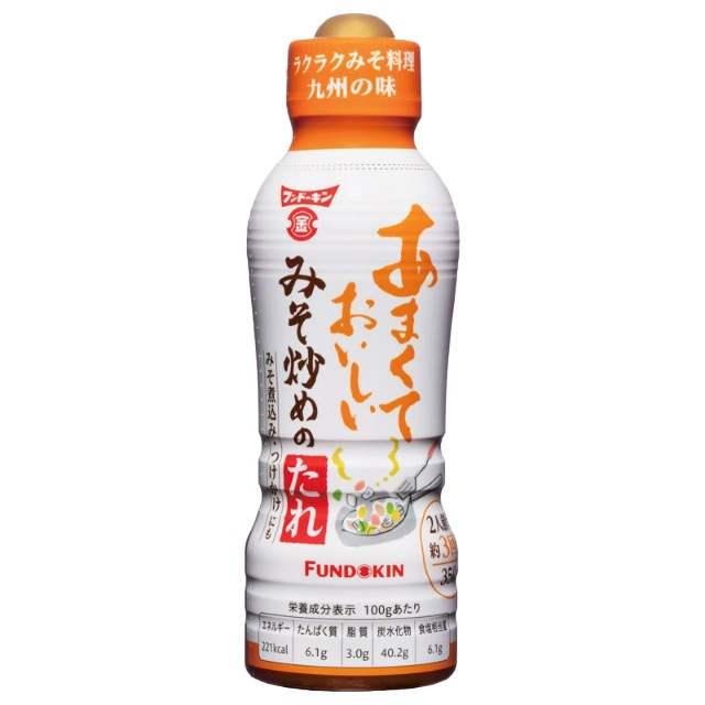 フンドーキン　あまくておいしいみそ炒めのたれ　350g