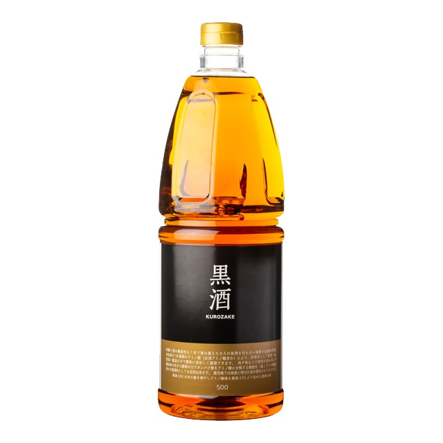 黒酒 500 金ラベル 13.5度以上14.5度未満 ペット 1800ml 東酒造 鹿児島